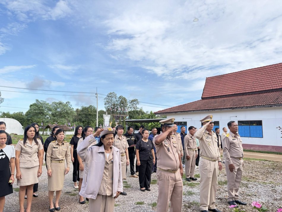 กิจกรรมเคารพธงชาติเพื่อส่งเสริมความจงรักภักดี ต่อสถาบัน ชาติ ศาสนา พระมหากษัตริย์