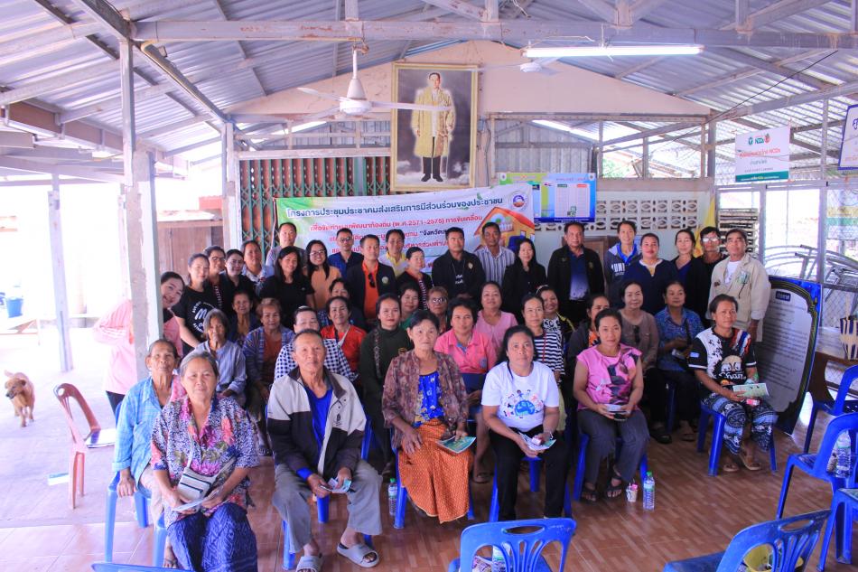 โครงการประชุมประชาคมส่งเสริมการมีส่วนร่วมของประชาชน เพื่อจัดทำแผนพัฒนาท้องถิ่น (พ.ศ.2571-2575) วันที่ 2